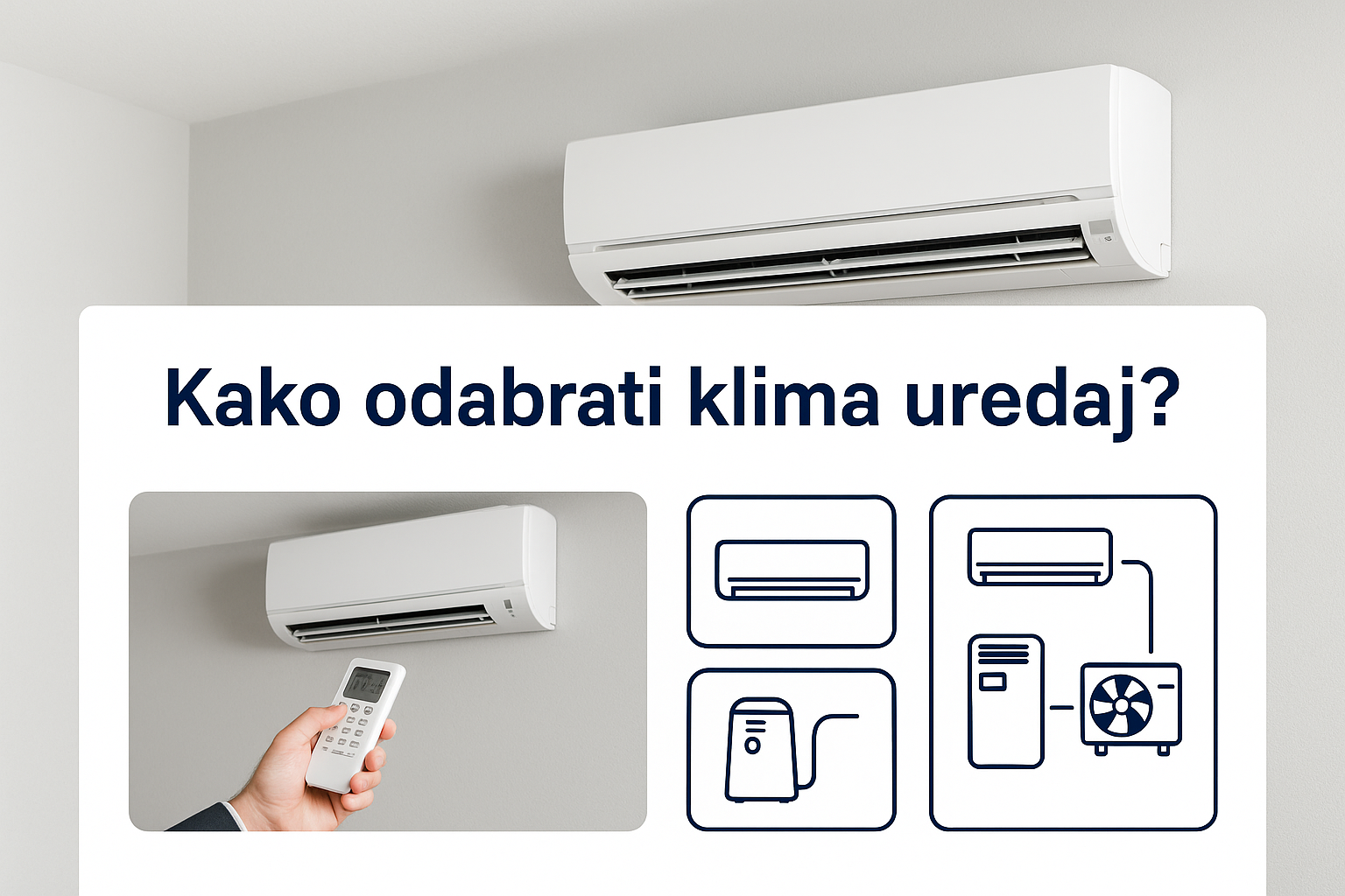 Kako odabrati klima uređaj?